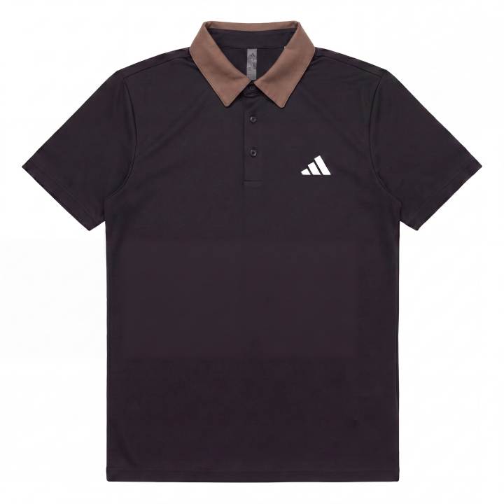 Adidas Adidas Tennis Polo Shirts Unisex Black Polo Collar Moderate Other
