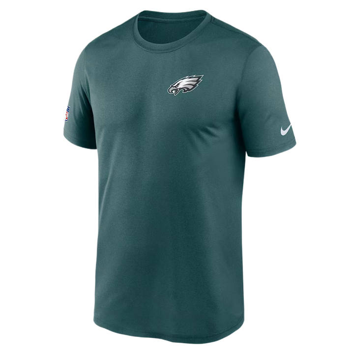 Nike Nike Dri Fit T Shirts Men's Turquoise Crew Neck