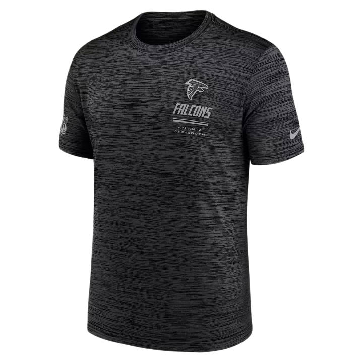 Nike Nike Atlanta Falcons T Shirts Men's Black Crew Neck Moderate