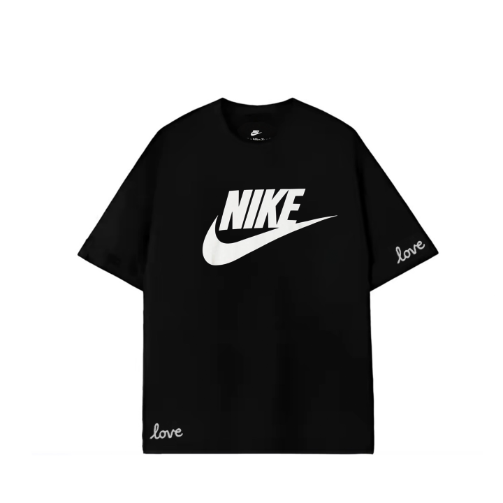 Nike Nike Sportswear T Shirts Unisex Black Crew Neck Moderate Straight Fit