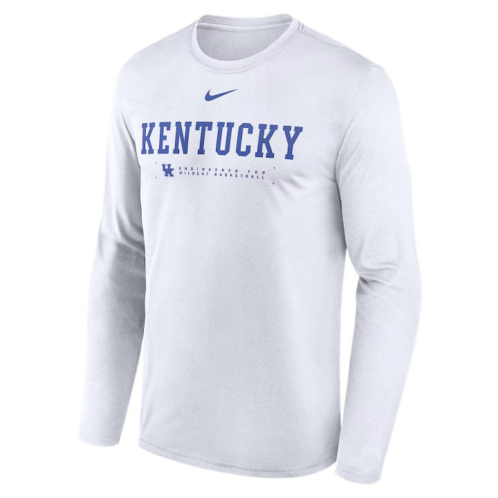 Nike Nike Dri Fit College T Shirts Men's White Crew Neck