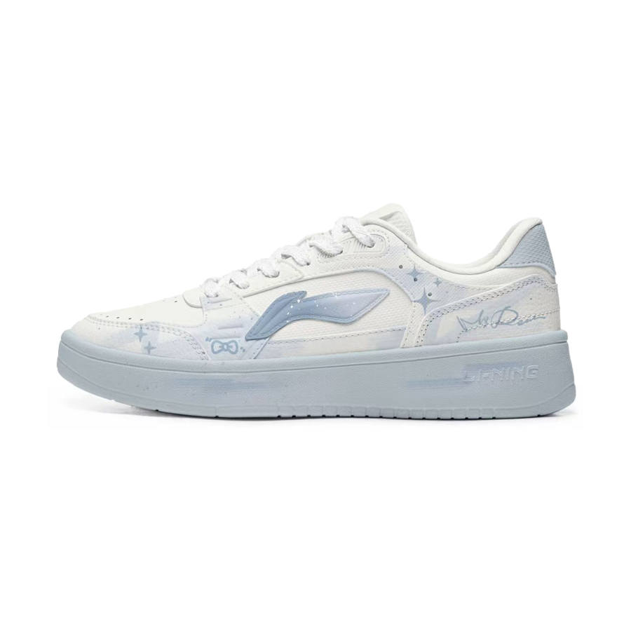 Li-Ning Li Ning Sycee Skateboard Shoes Women's Low Top White Blue