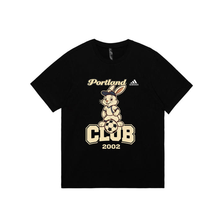 Adidas Adidas MUST HAVES T Shirts Unisex Black Crew Neck Moderate Straight Fit
