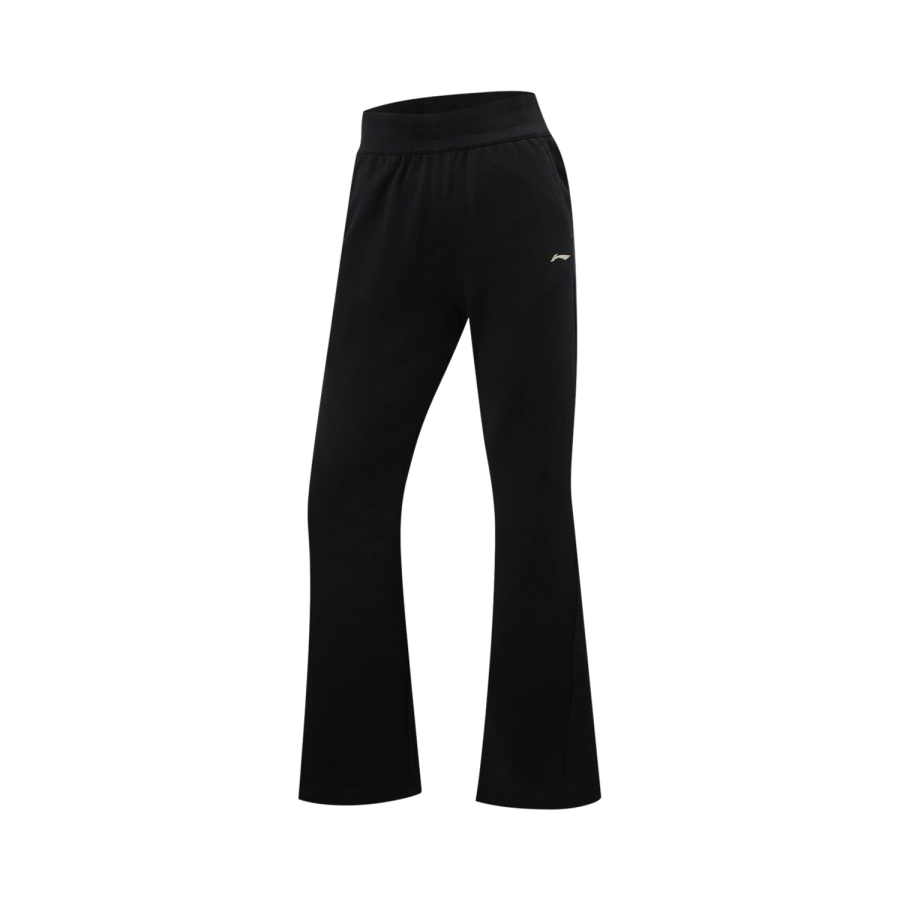 Li-Ning Li Ning Fitness Series Sports Pants Women's Black Moderate Straight Fit Pants