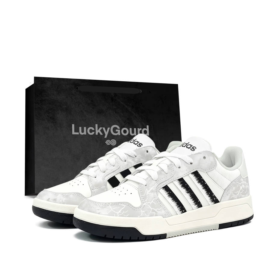 Adidas Adidas ENTRAP Skateboard Shoes Unisex Low Top White