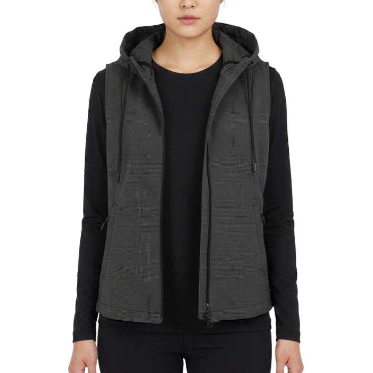 Adidas Adidas FOS Vests Women's Dark Gray Hooded Non Detachable Moderate Other