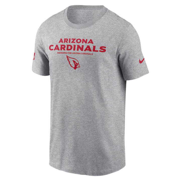 Nike Nike T Shirts Men's Dark Gray Heather Crew Neck Moderate
