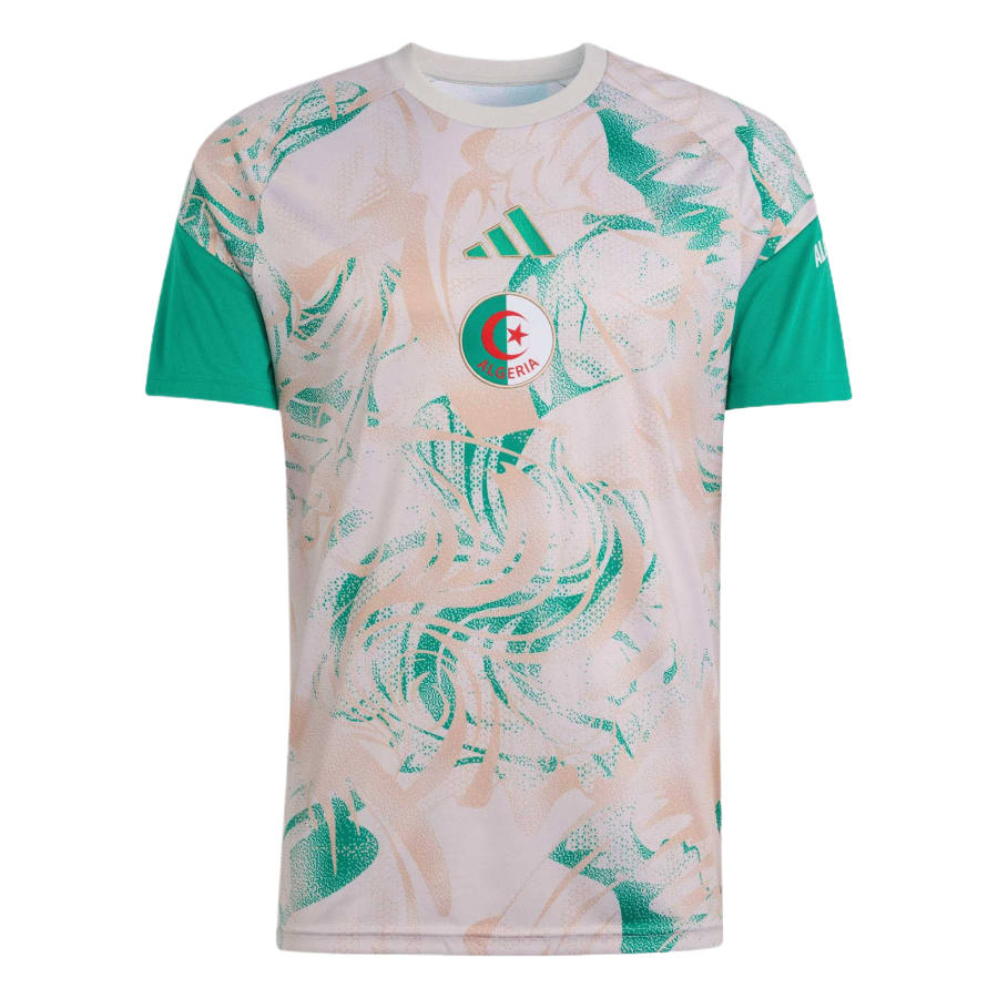 Adidas Adidas Algerian National Team Soccer Jerseys Men's Magic Beige Crew Neck Moderate