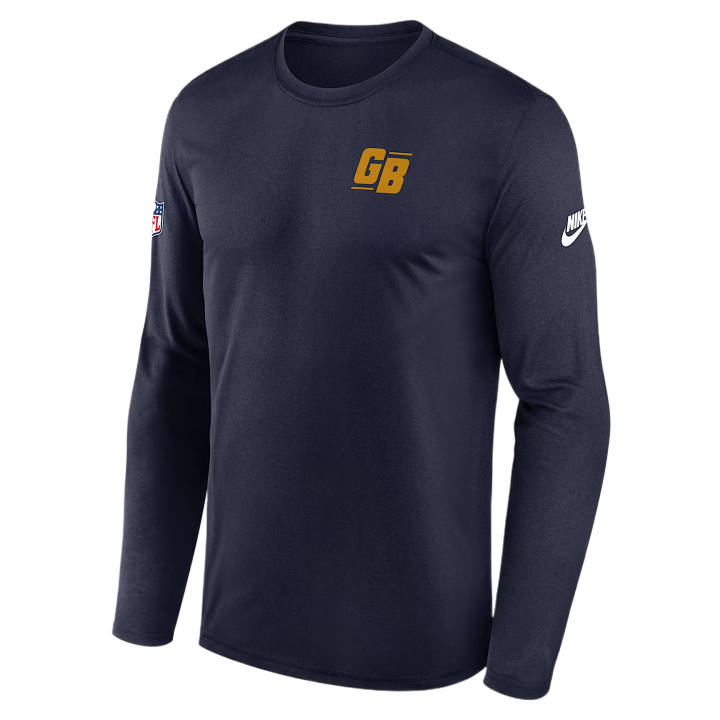 Nike Nike Dri Fit T Shirts Men's Marine Crew Neck