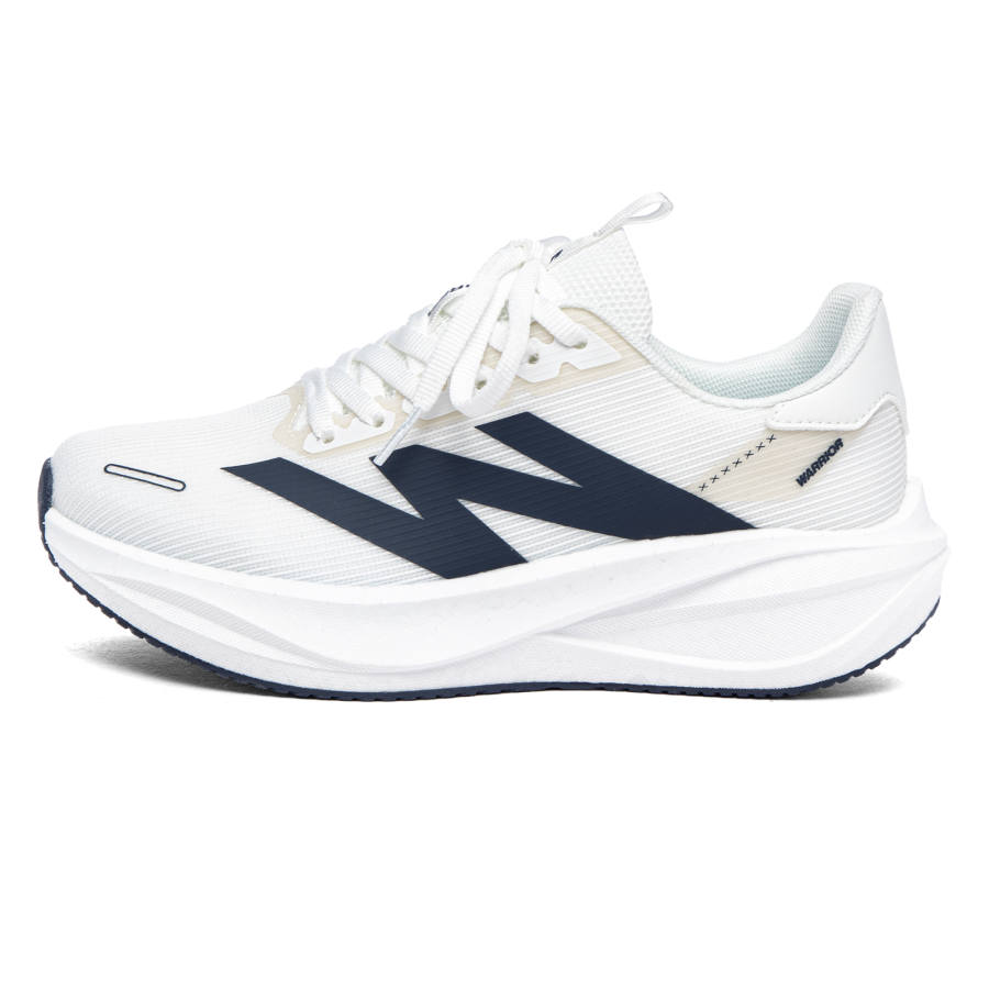 WARRIOR WARRIOR Running Shoes Unisex Low Top White Dark Blue
