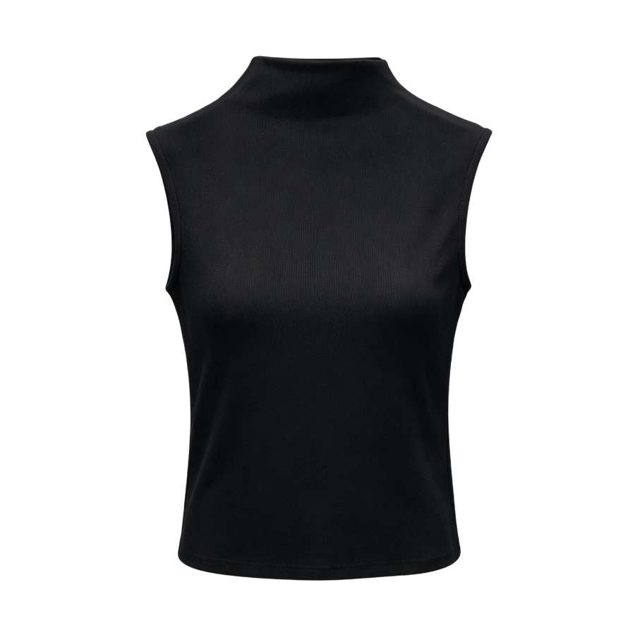 Sugarfunk Tank Tops Women's Half Turtleneck Thin Straight Fit