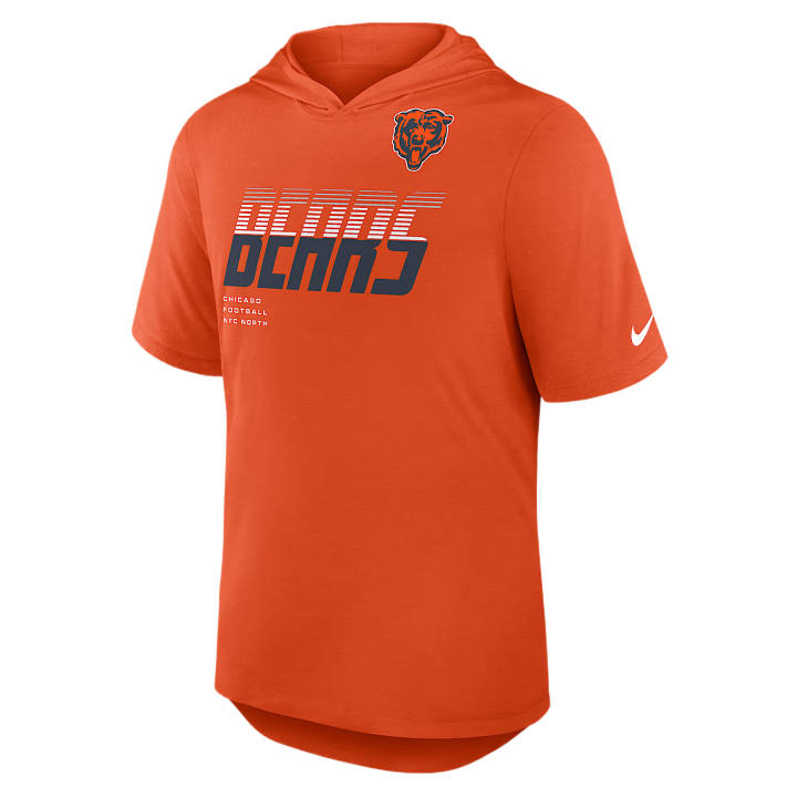 Nike Nike T Shirts Men's Orange Hooded Non Detachable Moderate