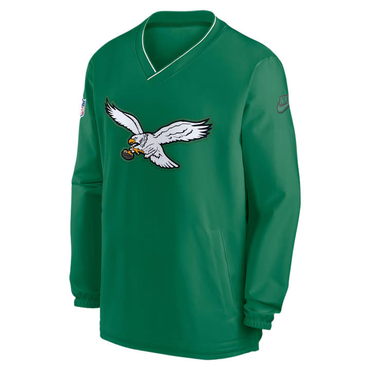 Nike Nike T Shirts Men's Green V Neck Moderate