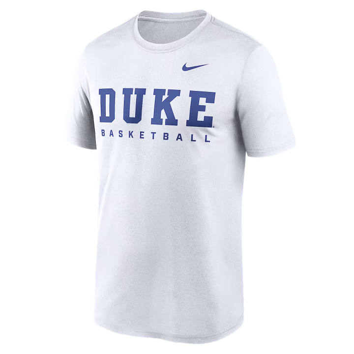 Nike Nike Dri Fit College T Shirts Men's White Crew Neck