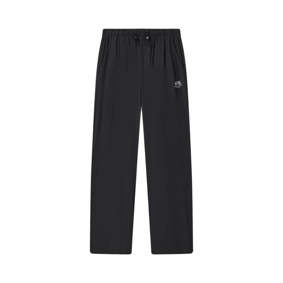 Li-Ning Li Ning Sports Trendy Collection Casual Pants Women's Black Moderate Straight Fit Pants