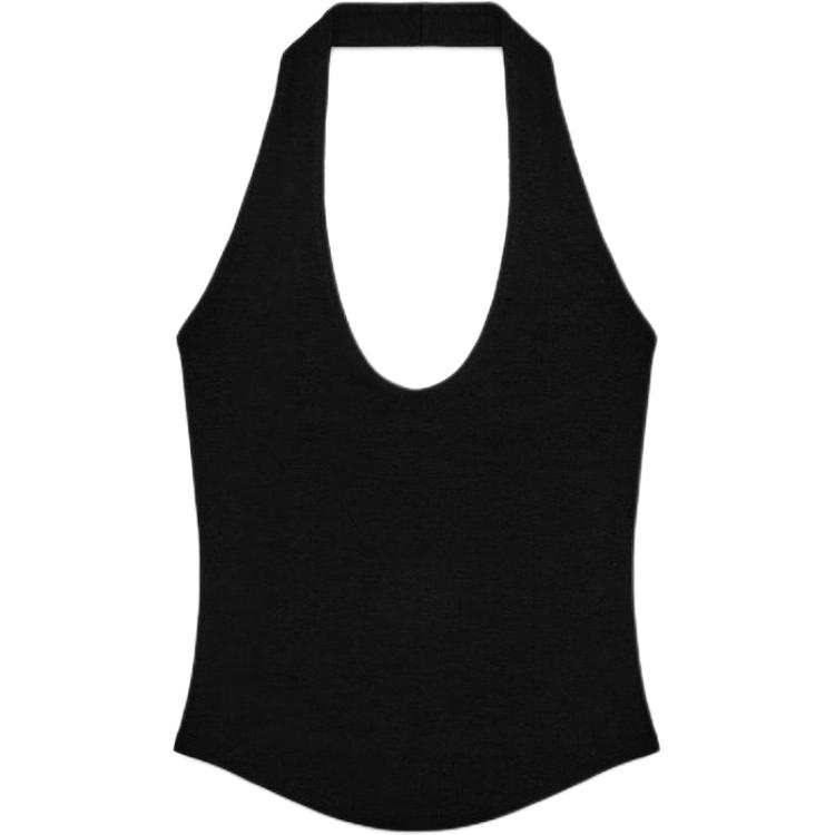 ZARA Tank Tops Women's Black Moderate Other