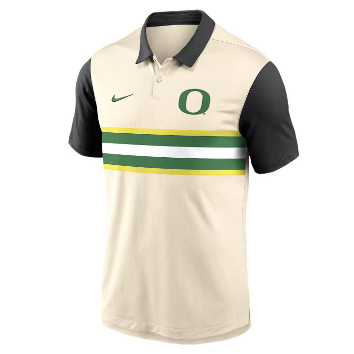 Nike Nike Dri Fit College Polo Shirts Men's Natural Polo Collar Moderate Other