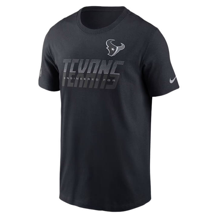 Nike Nike T Shirts Men's Marine Blue Crew Neck Moderate