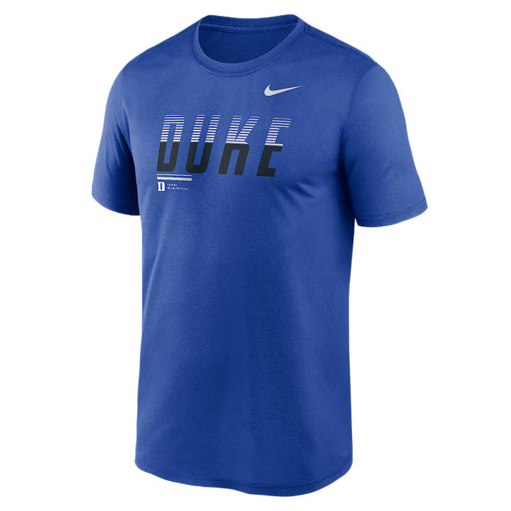 Nike Nike Dri Fit College T Shirts Men's Royal Gaming Crew Neck