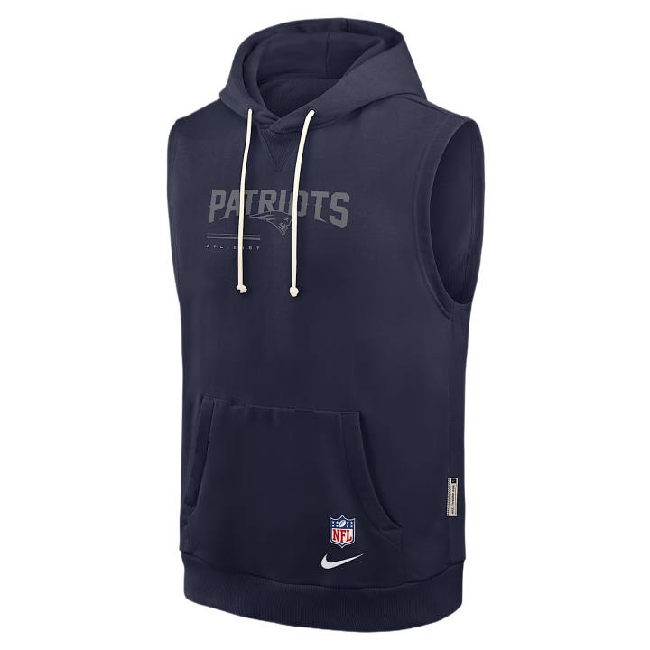 Nike Nike Sweatshirts Men's Marine Blue Hooded Non Detachable Moderate