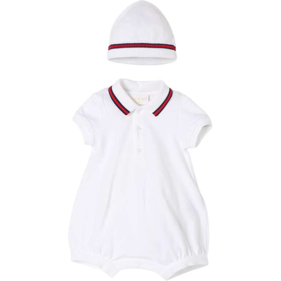 GUCCI Baby Jumpsuits & Crawlers Lapel Moderate Stretch