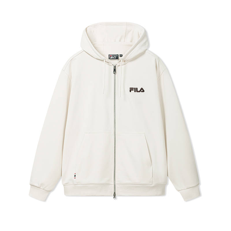 FILA Jackets Unisex Steam White Hooded Non Detachable Moderate Other