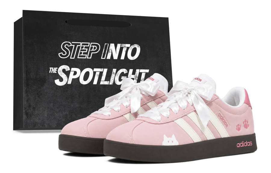 Adidas Adidas VL COURT 2.0 Skateboard Shoes Unisex Low Top White