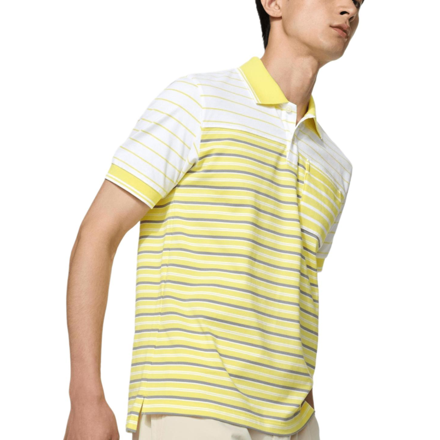 UNIQLO Francesco Risso Polo Shirts Men's Yellow Moderate