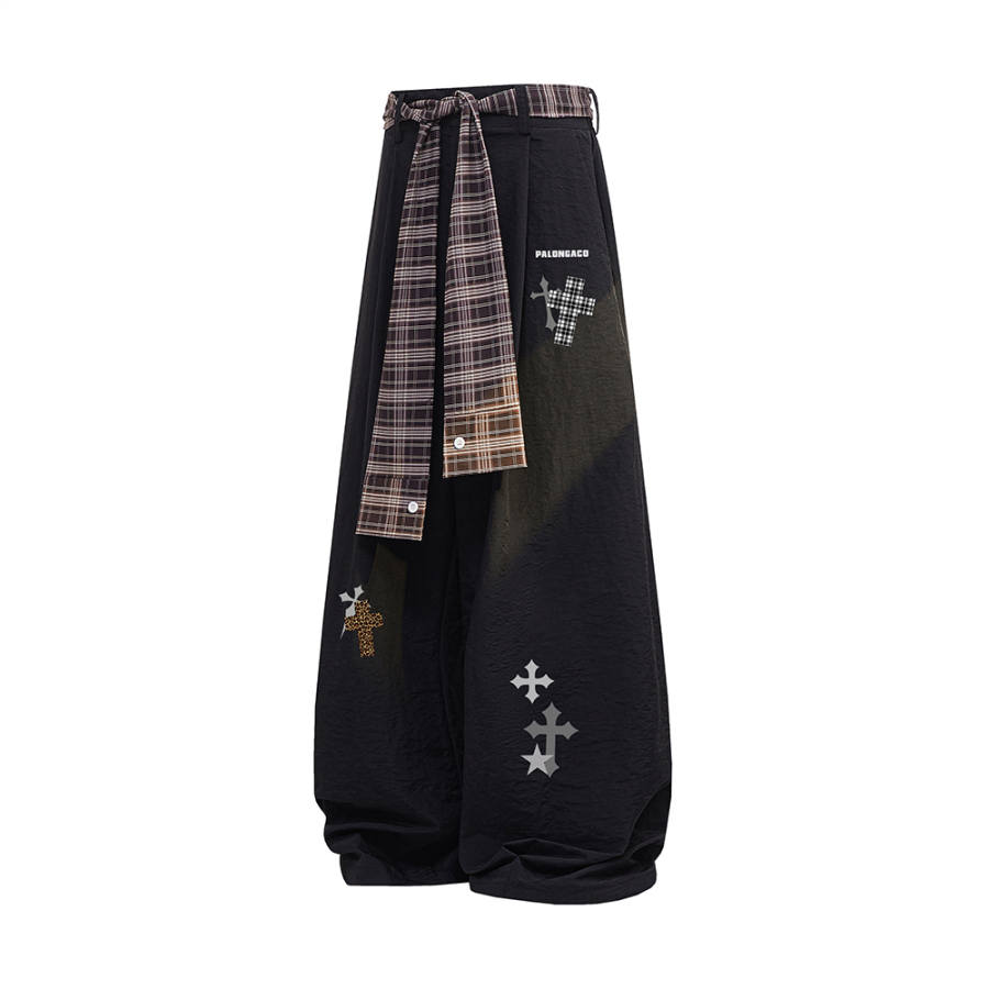 PAL ONGACO Casual Pants Unisex Moderate Straight Fit Pants