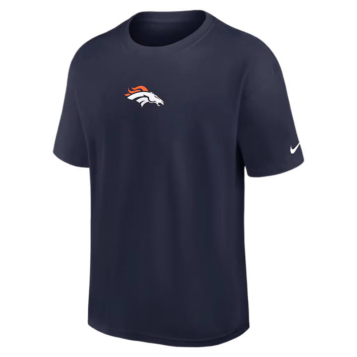 Nike Nike NFL T Shirts Men's Marine Blue Crew Neck Moderate