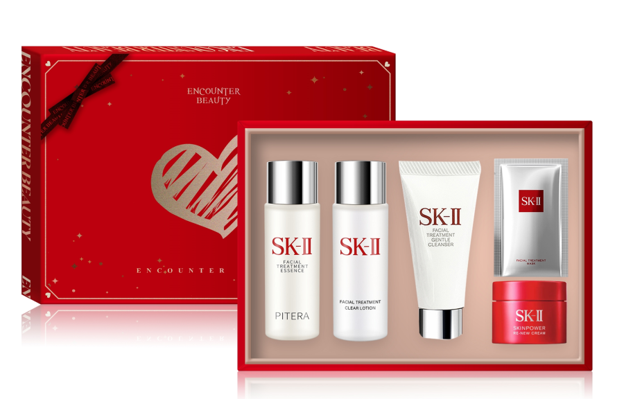 SK-II SK II Sample Set, God Like Essence Serum Clear Lotion Skincare Set, Gift Box Set