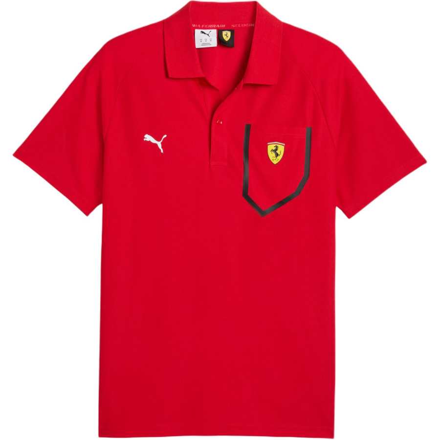 PUMA Polo Shirts Men's Polo Collar Moderate Straight Fit
