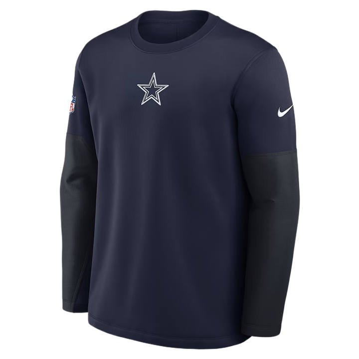 Nike Nike T Shirts Men's Marine Blue Crew Neck Moderate