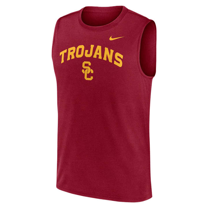 Nike Nike Dri Fit College Tank Tops Men's Stanford Cardinal Crew Neck Moderate Other