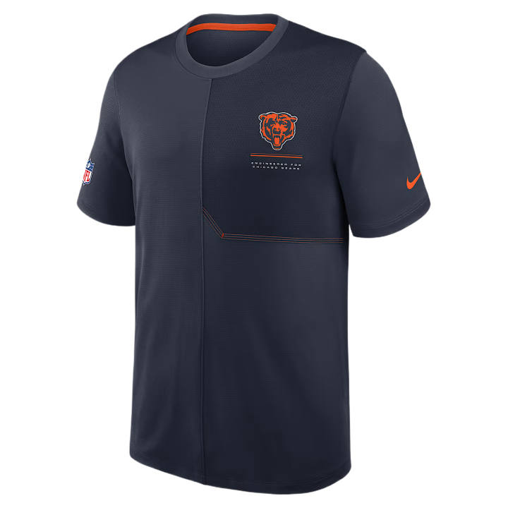 Nike Nike Dri Fit T Shirts Men's Ocean Crew Neck Moderate