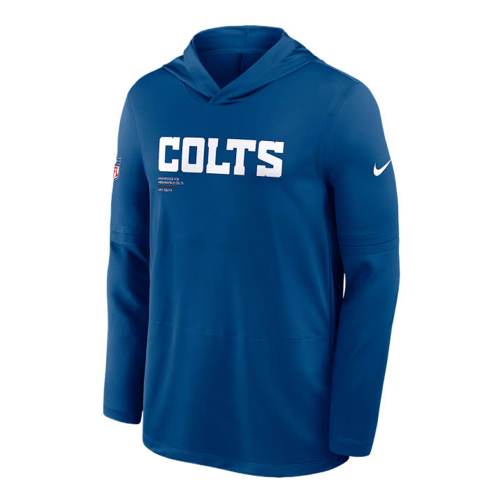 Nike Nike Sweatshirts Men's Royal Hooded Non Detachable Moderate Straight Fit