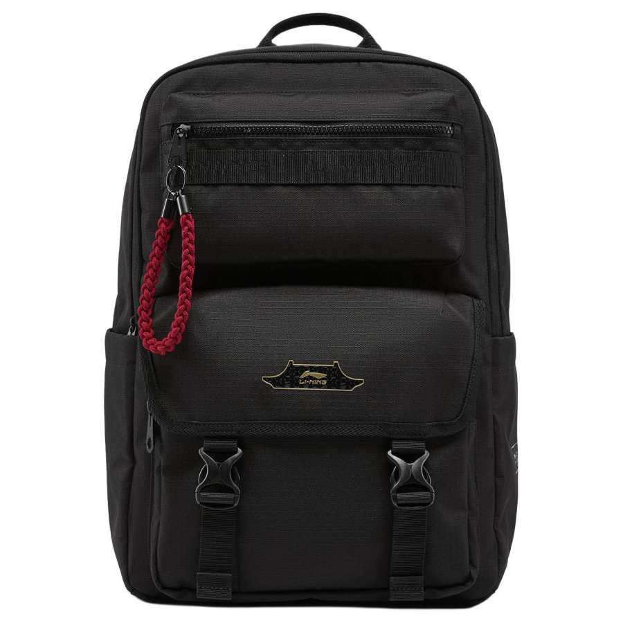 Li-Ning Li Ning Sports Life Collection Backpacks Black Charm Included