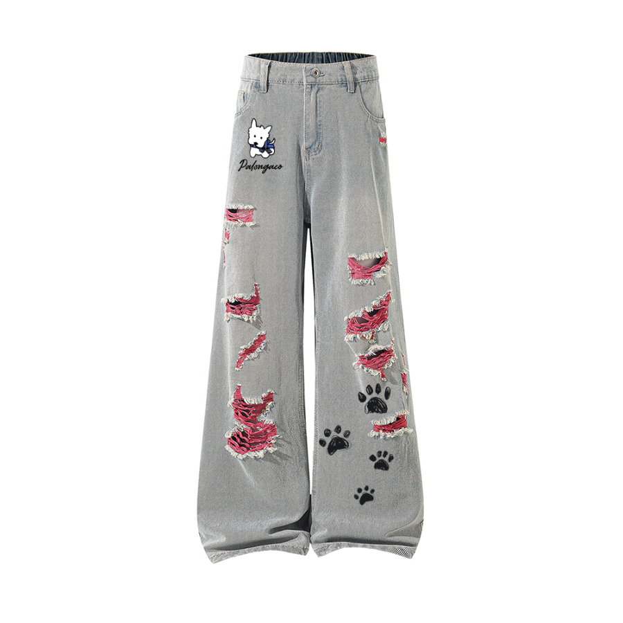 PAL ONGACO Jeans Unisex Moderate Straight Fit Pants