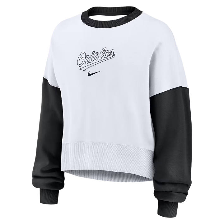 Nike Nike X MLB Sweatshirts Women's White Crew Neck Moderate