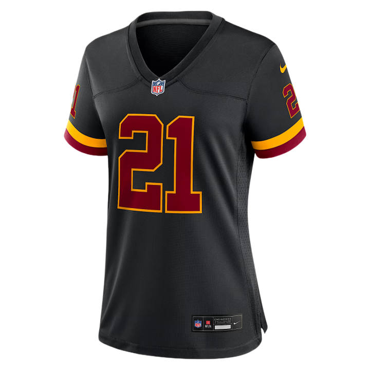 Nike Nike Washington Rugby Jerseys Women's Black V Neck Moderate