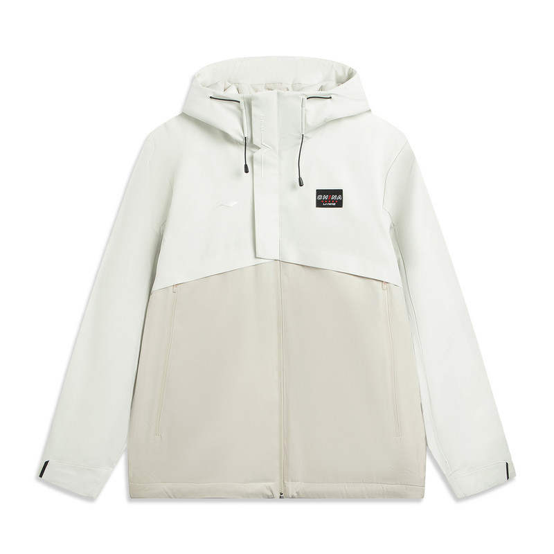 Li-Ning Li Ning Puffer Jackets Unisex Black Hooded Non Detachable Thickened Other