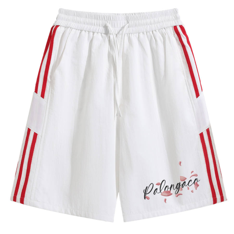 PAL ONGACO Casual Shorts Unisex Moderate Straight Fit Pants