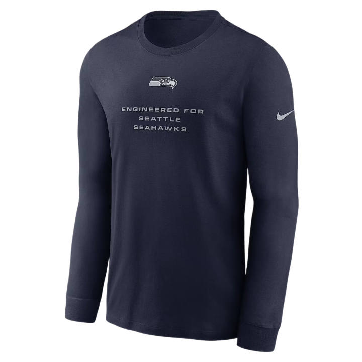 Nike Nike T Shirts Men's University Marine Crew Neck Moderate