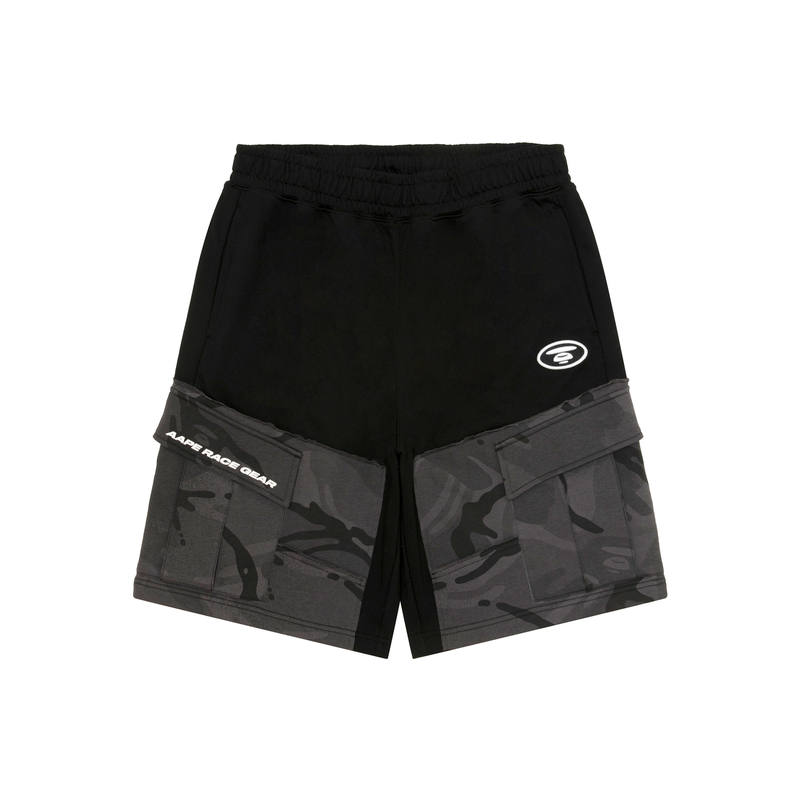 Aape Aape Casual Shorts Men's Black BKX Moderate