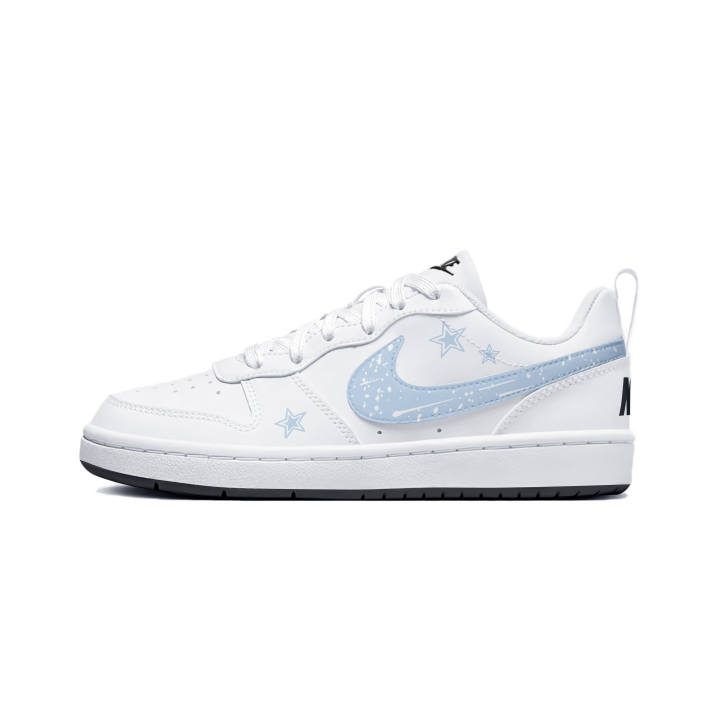Nike Nike Court Borough Skateboard Shoes Unisex Low Top Blue