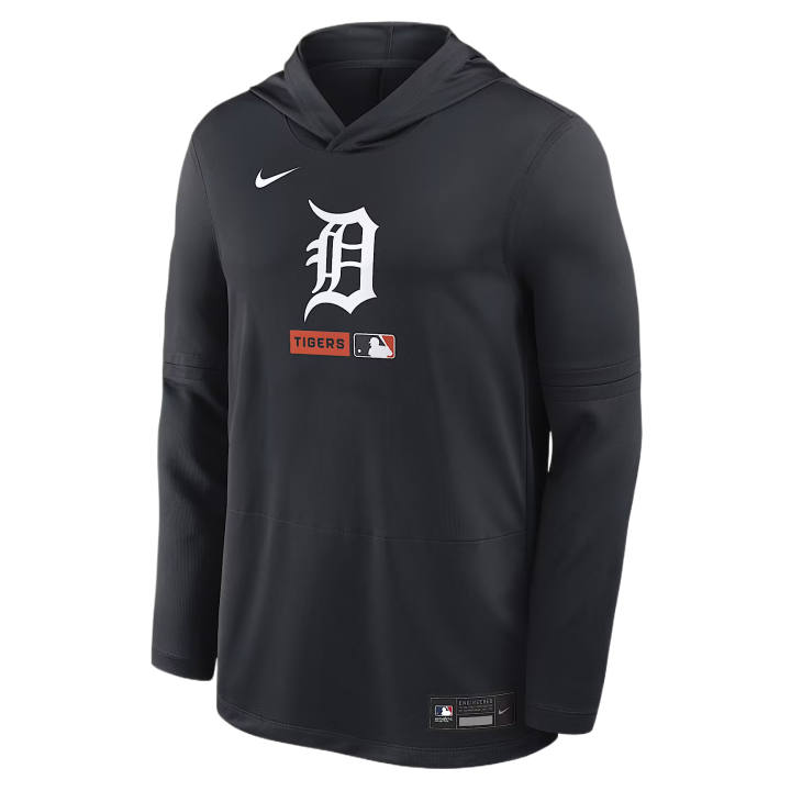Nike Nike Sweatshirts Men's Dark Blue Hooded Non Detachable Moderate Straight Fit