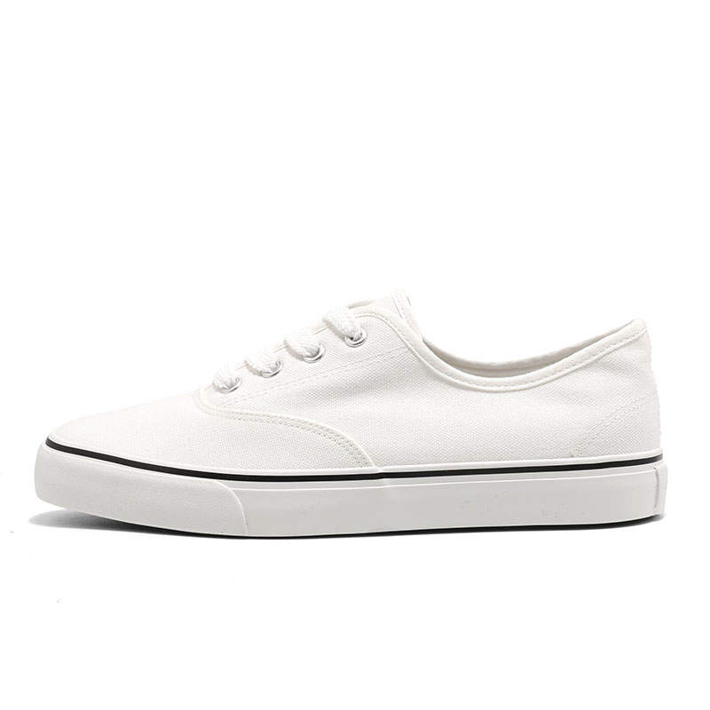 WARRIOR WARRIOR Canvas Shoes Unisex Low Top White