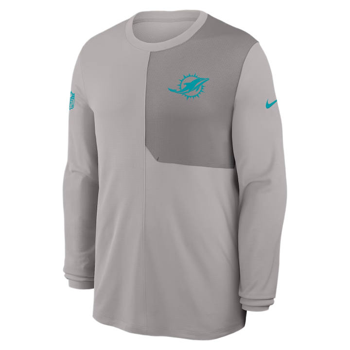 Nike Nike Dri Fit Sweatshirts Men's Gray Crew Neck Moderate