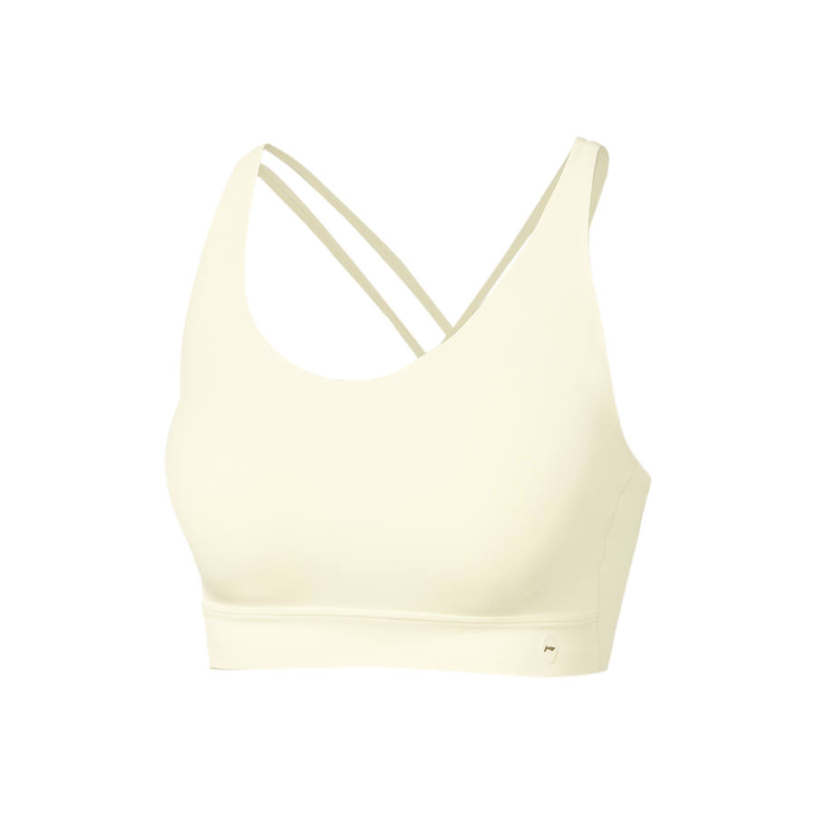 Li-Ning Li Ning Fitness Series Sports Underwear Women's Mother Of Pearl White Moderate