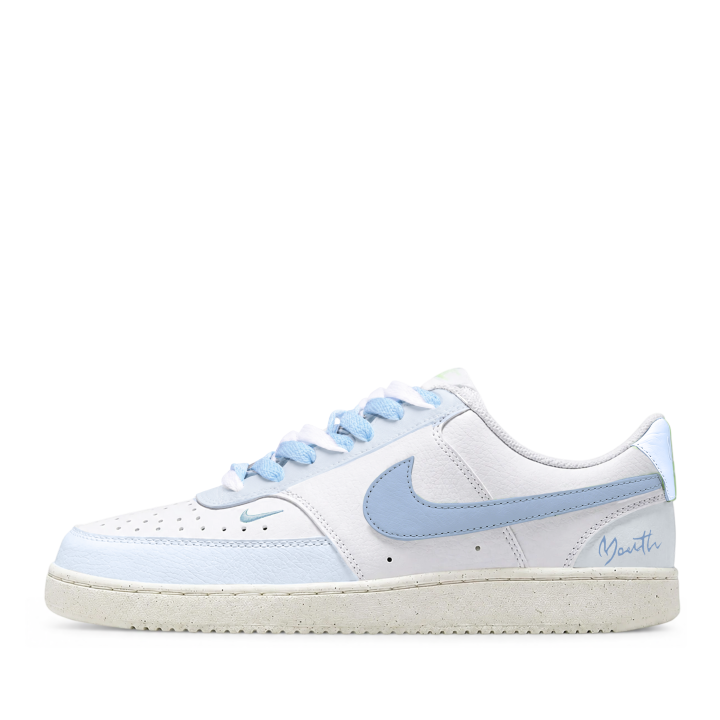 Nike Nike Court Vision Low Skateboard Shoes Women's Low Top Blue
